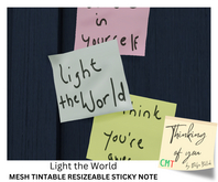 LIGHT THE WORLD - Thinking of You Sticky Note