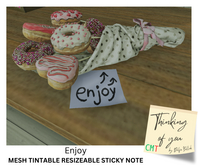 ENJOY - Thinking of You Sticky Note