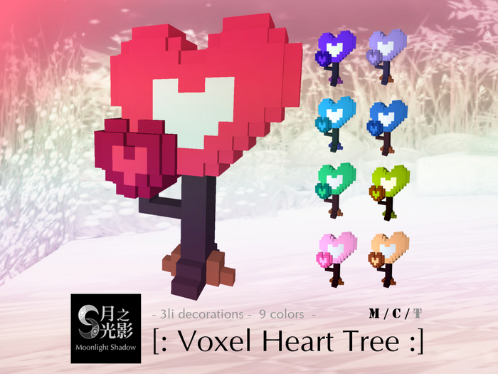 [:: MS ::] Voxel Heart Tree