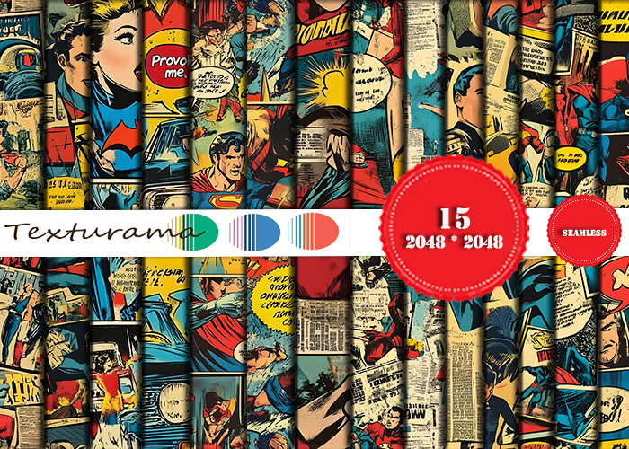 retro vintage comics