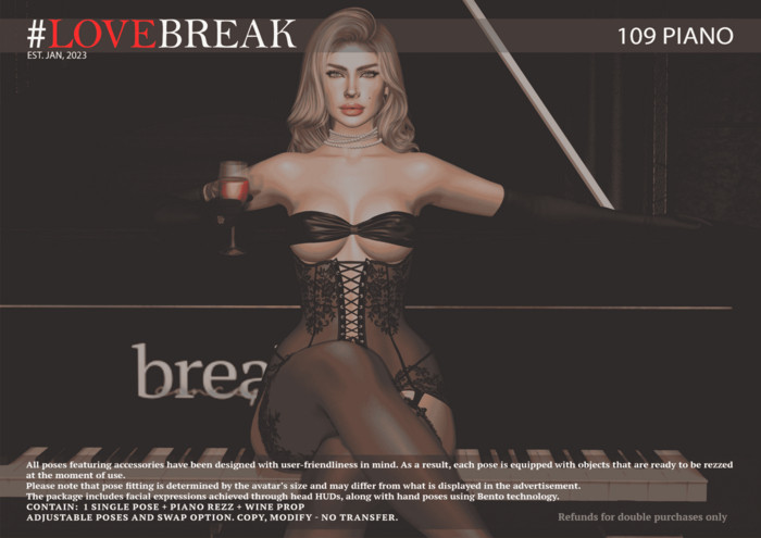 #LOVEBREAK 109 PIANO