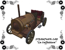 Steampunk car 'La Caffettiera'
