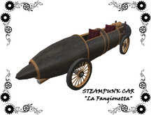 Steampunk car 'La Fangionetta'