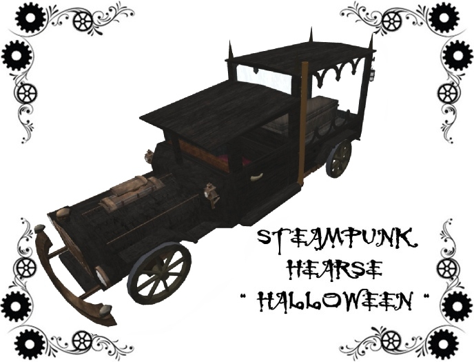 Steampunk Hearse 'Halloween'