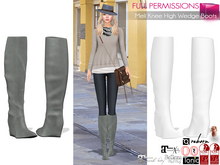 MI961830 MI Knee High Wedge Boots