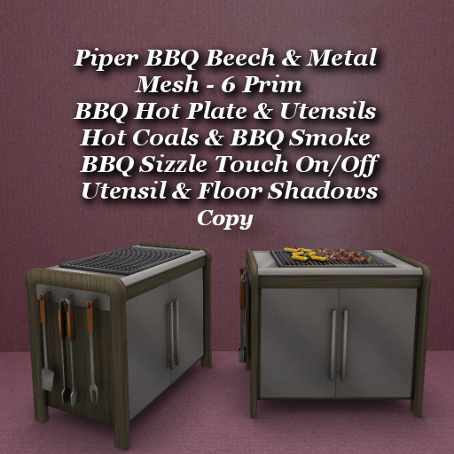 Piper BBQ Beech & Metal1