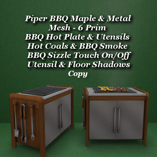 Piper BBQ Maple & Steel1