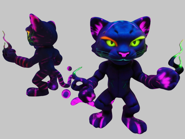 Cyber Glow Panther FULL PERM