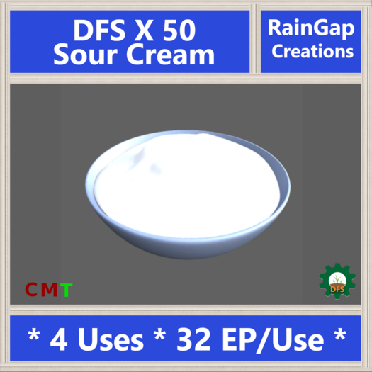DFS SOUR CREAM X 50 ACTUAL ITEM