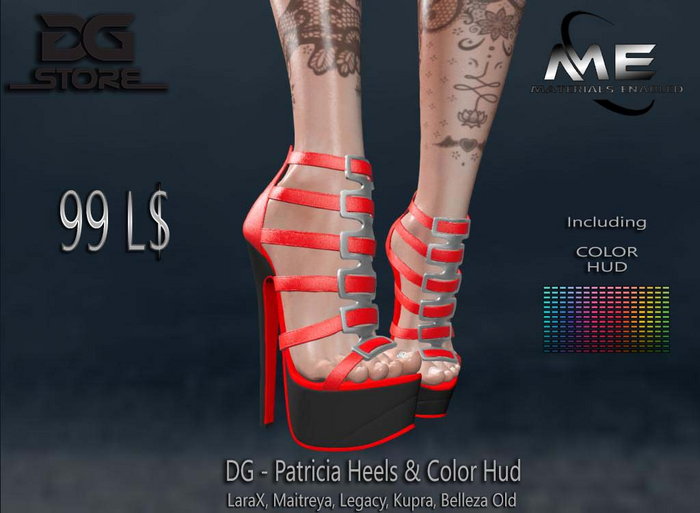 DG - Patricia Heels & Color Hud - Unpacker