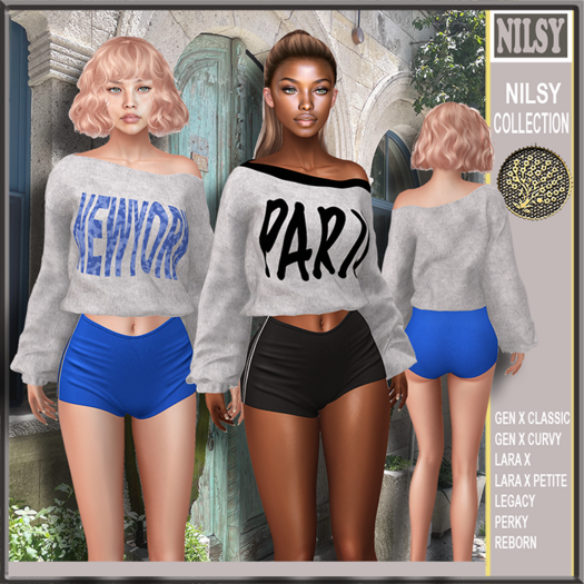 SWEATSHIRT&SHORTS,2OPTIONS