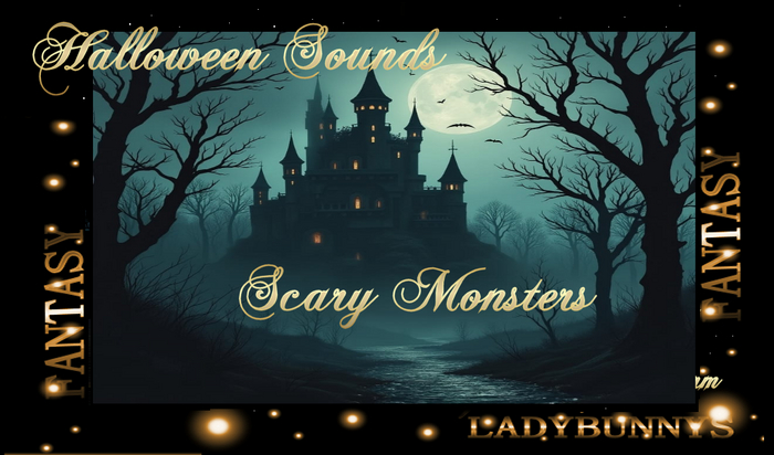 Halloween Sounds-Scary Monster-Full perm Original Sounds
