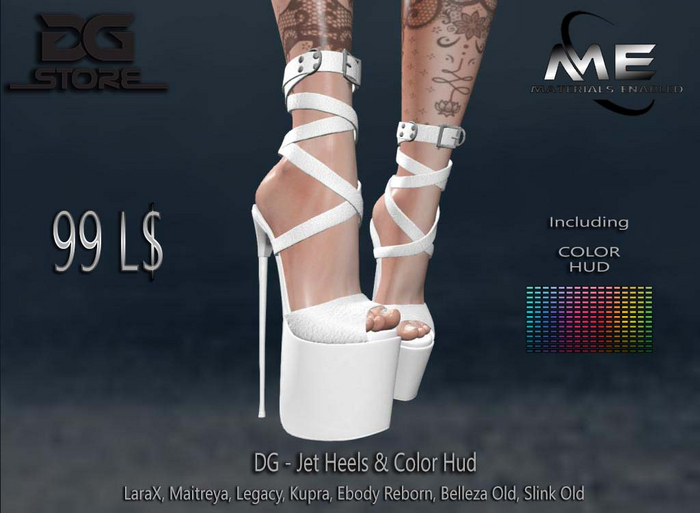 DG - Jet Heels & Color Hud - Unpacker