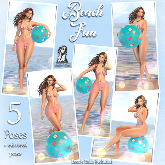 Luanes Poses - Beach Fun
