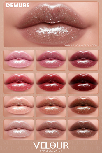 VELOUR "DEMURE" LIPSTICK