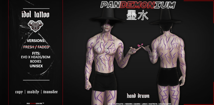 panDEMONium ink // idol tattoo