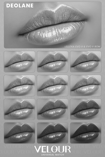 VELOUR "DEOLANE" LIPSTICK DEMO