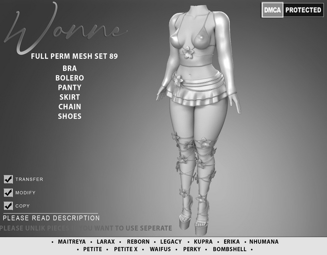 WONNE (89) DEMO Full Perm Mesh