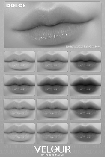 VELOUR "DOLCE" FADED LIPSTICK DEMO