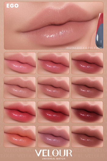 VELOUR "EGO" FADED LIPSTICK