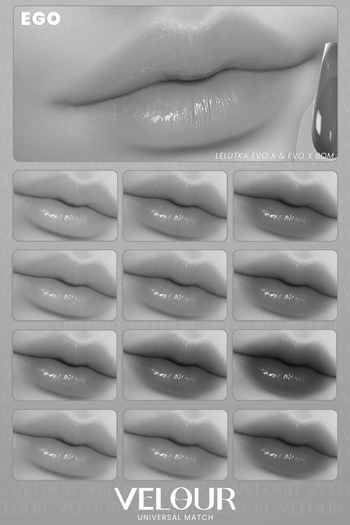 VELOUR "EGO" FADED LIPSTICK DEMO