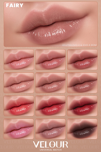 VELOUR "FAIRY" FADED LIPSTICK