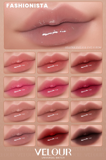 VELOUR "FASHIONISTA" FADED LIPSTICK