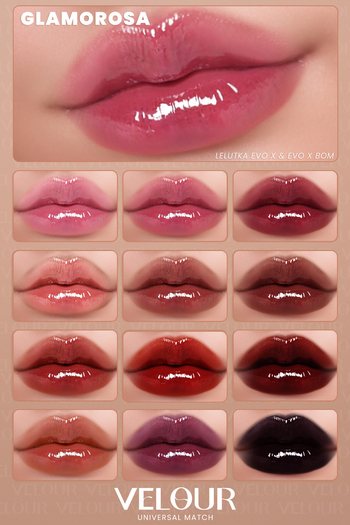 VELOUR "GLAMOROSA" LIPSTICK