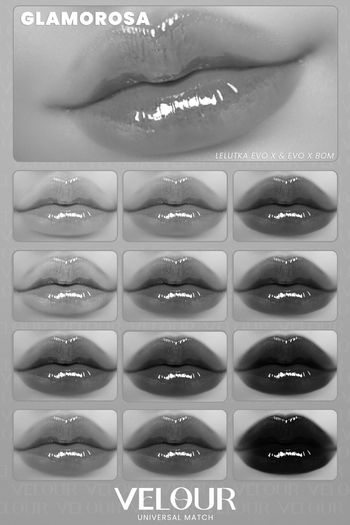 VELOUR "GLAMOROSA" LIPSTICK DEMO