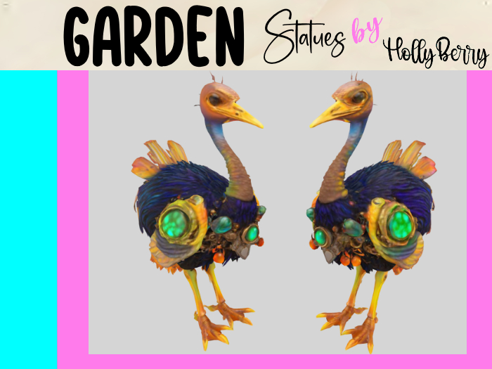 HB: Steampunk Emu FuLL PERM