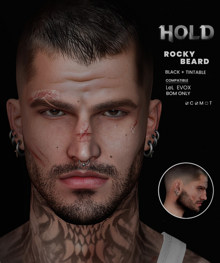 HOLD - ROCKY BEARD EVOX (BOM)