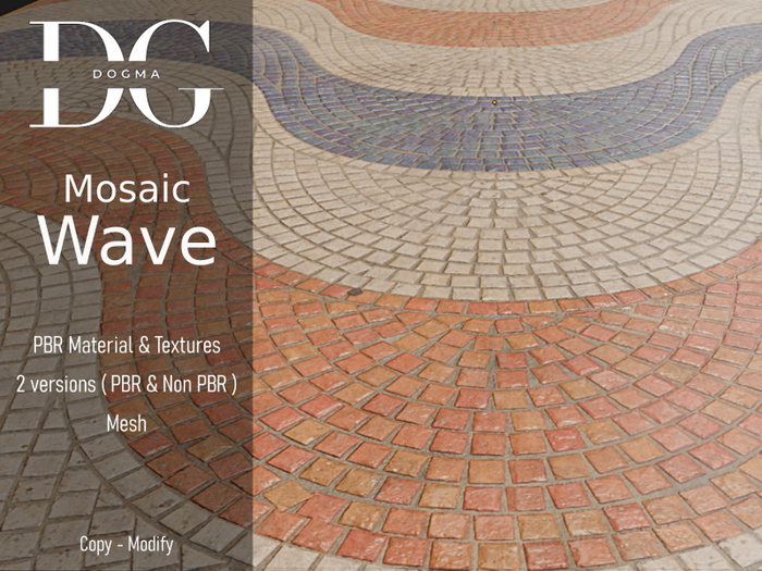 [Dogma] Wave Mosaic PBR Fatpack