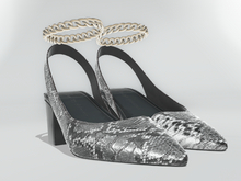 Dear V. Croc Slingback Fatpack