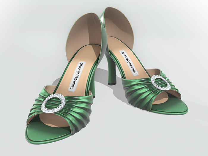 Dear V. Carrie's Pumps - Deep Green