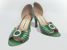 Dear V. Carrie's Pumps - Deep Green