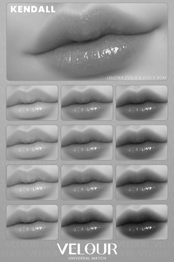 VELOUR "KENDALL" FADED LIPSTICK DEMO