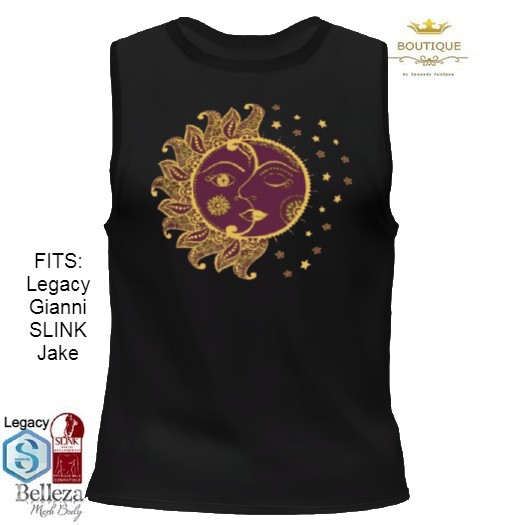 Blk MOON & STARS Tees For Men (ADD)