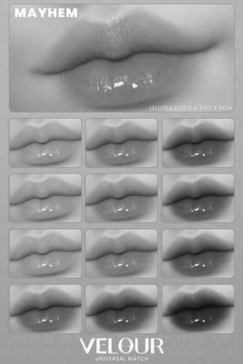 VELOUR "MAYHEM" FADED LIPSTICK DEMO
