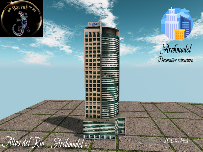 Barvak™ - Altos del Rio Archmodel -  Decoration only - 100% Mesh