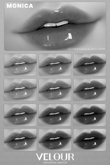 VELOUR "MONICA" FADED LIPSTICK DEMO