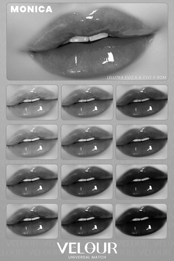 VELOUR "MONICA" LIPSTICK DEMO