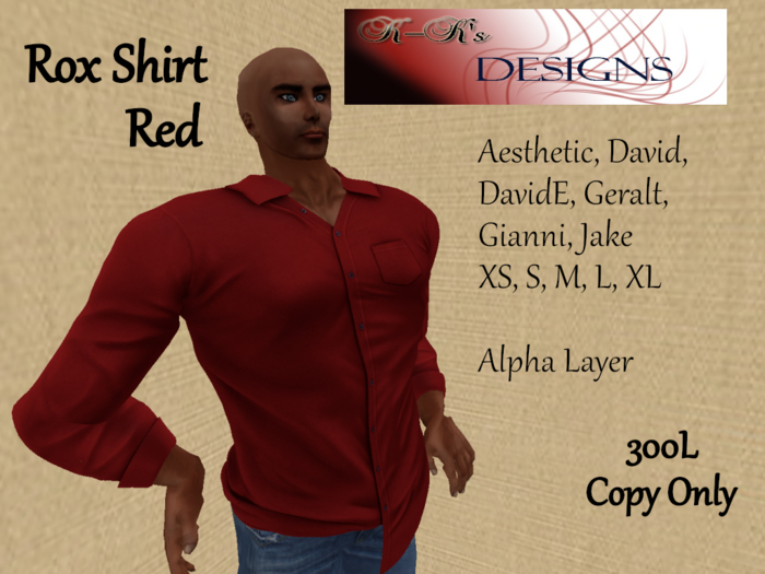 Rox Shirt Red
