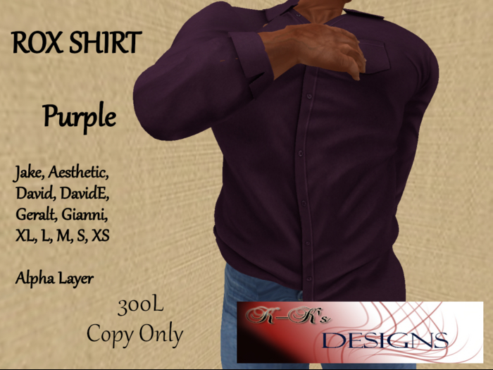 Rox Shirt Purple