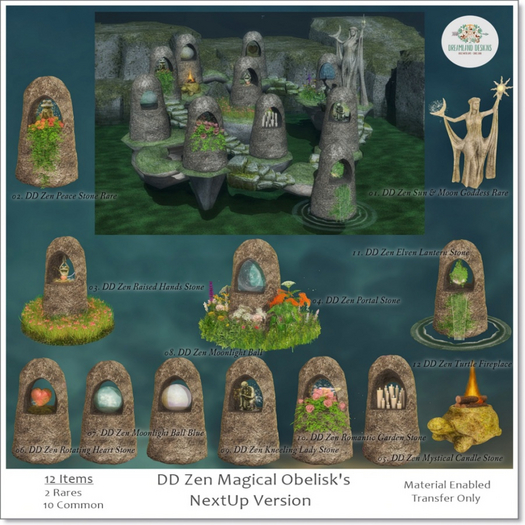 02.Zen Peace Stone Boxed RARE