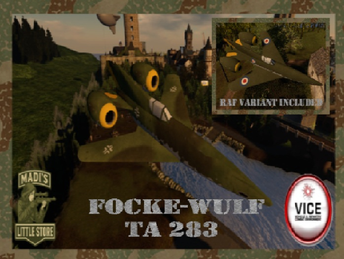 MLS Focke-Wulf Ta 283 V.3  VICE (Unpack)