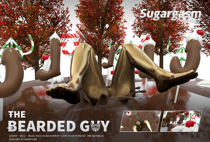 Sugargasm Backdrop - The Bearded Guy