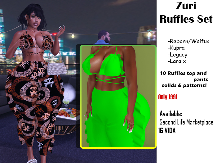 16.V//Ruffle Zuri LIME