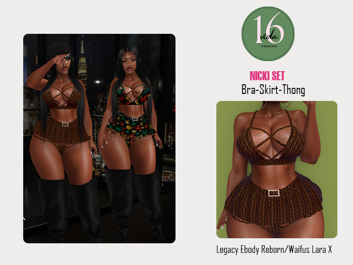 16.Nicki-Browns set