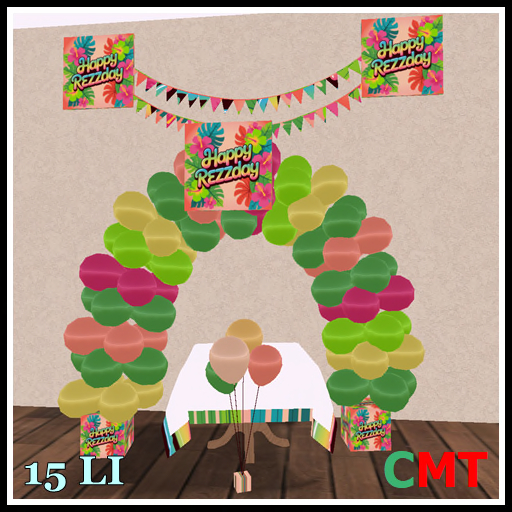 RezzDay Party Decor-Tropical