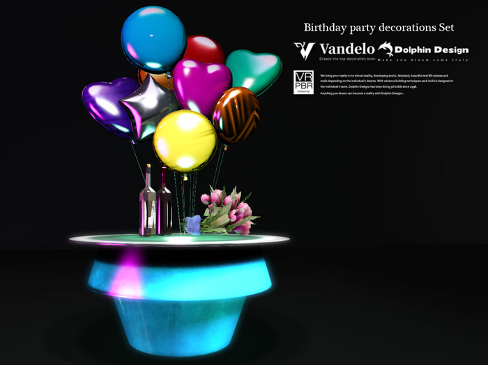 [vandelo] Birthday party decorations Set 2